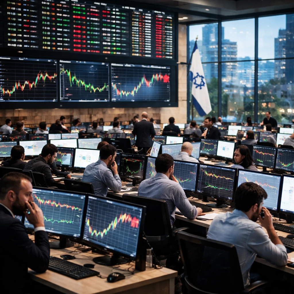 Tel Aviv stocks slip as Real Estate, Tech and Insurance drag index lower