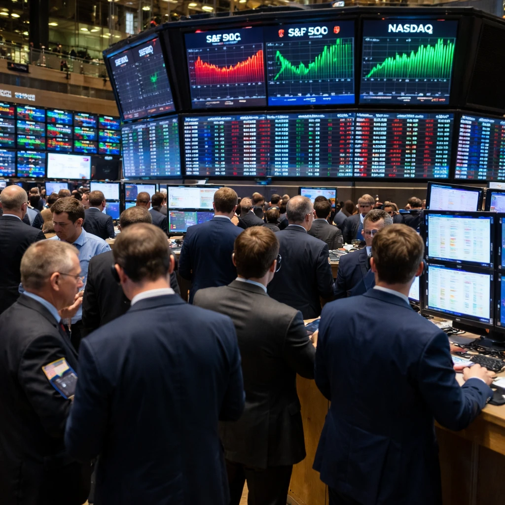 U.S. markets finish mixed as Dow lags amid sector divergence