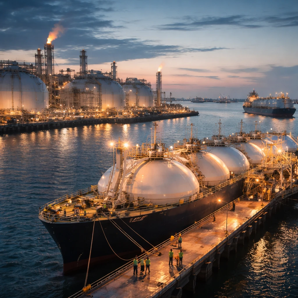 U.S. LNG Shipments to Asia Jump in April as Middle East Output Falls