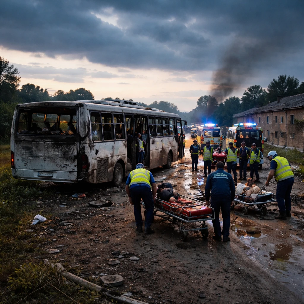 Drone Strikes in Belgorod Region Kill Three and Hit Bus Near Border