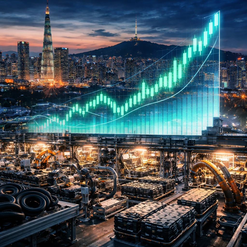 South Korean Auto Supplier Surges 51% in March, Leading Global Gains