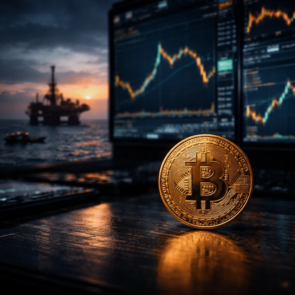 Bitcoin steadies near $67,200 as oil spike rekindles inflation worries