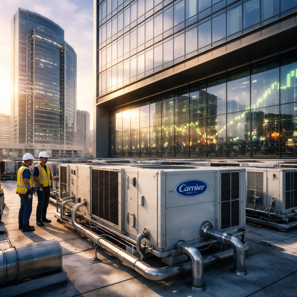 Carrier Global Rises After Strong Q2 Beat, Raises 2026 Targets and Sells NORESCO Unit