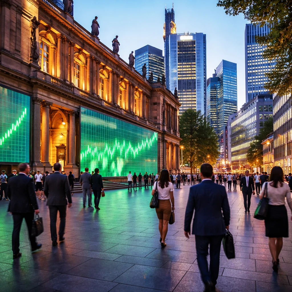 German Equities Close Higher; DAX Edges Up 0.18% on Sector Gains