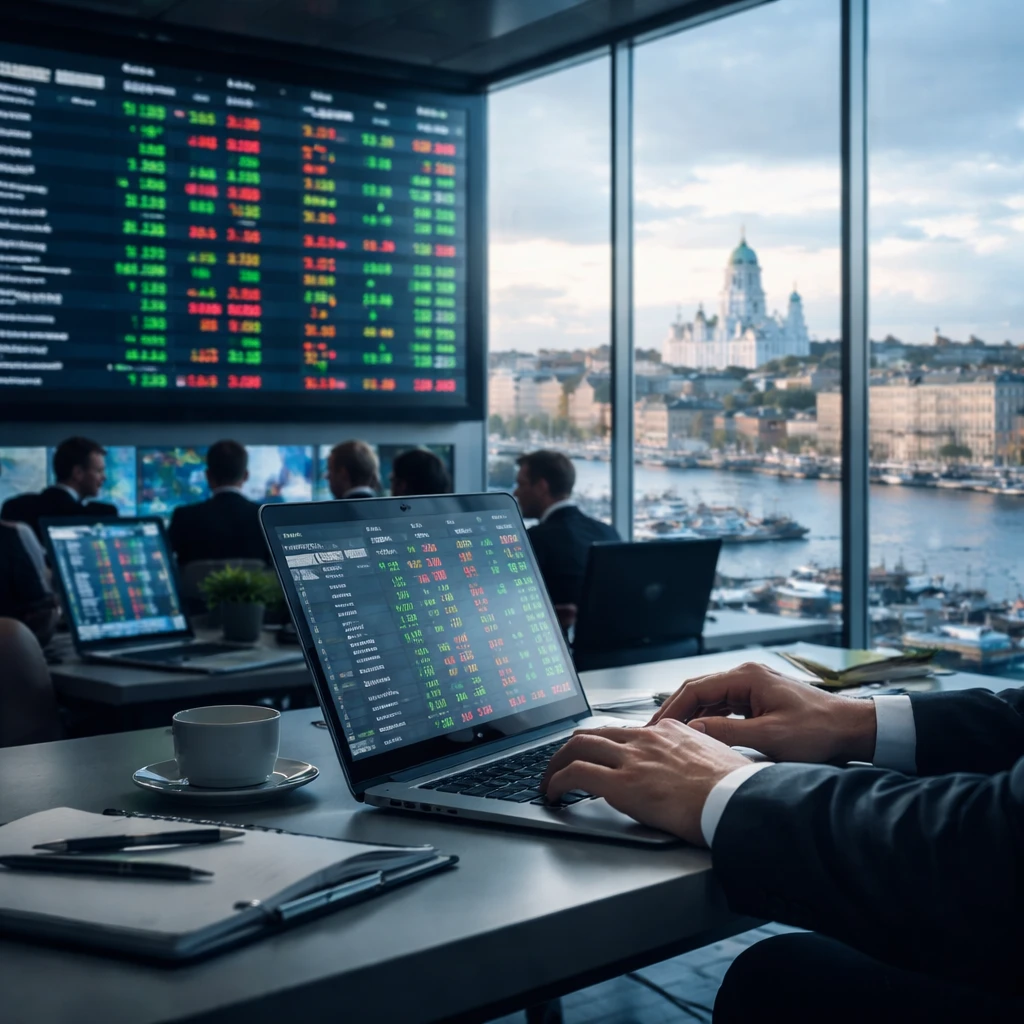 Helsinki stocks finish higher as OMX Helsinki 25 gains 0.42%