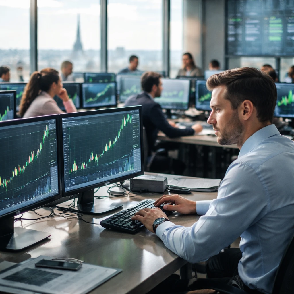 Paris Stocks Close Higher as CAC 40 Advances 0.92%