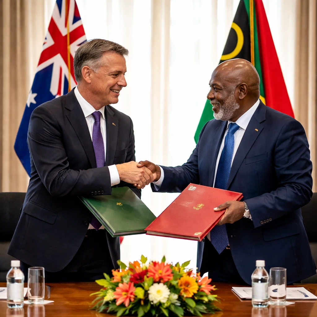 Australia and Vanuatu Formalize Delayed Nakamal Agreement on Development and Security