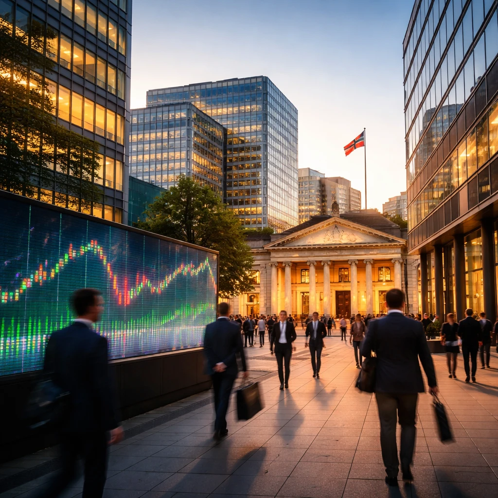 Oslo OBX edges higher as energy stocks push benchmark up 0.55%