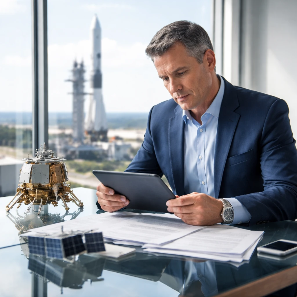 Intuitive Machines Finance Chief Sells $445K of LUNR to Cover RSU Taxes as Sector Sees Major Moves