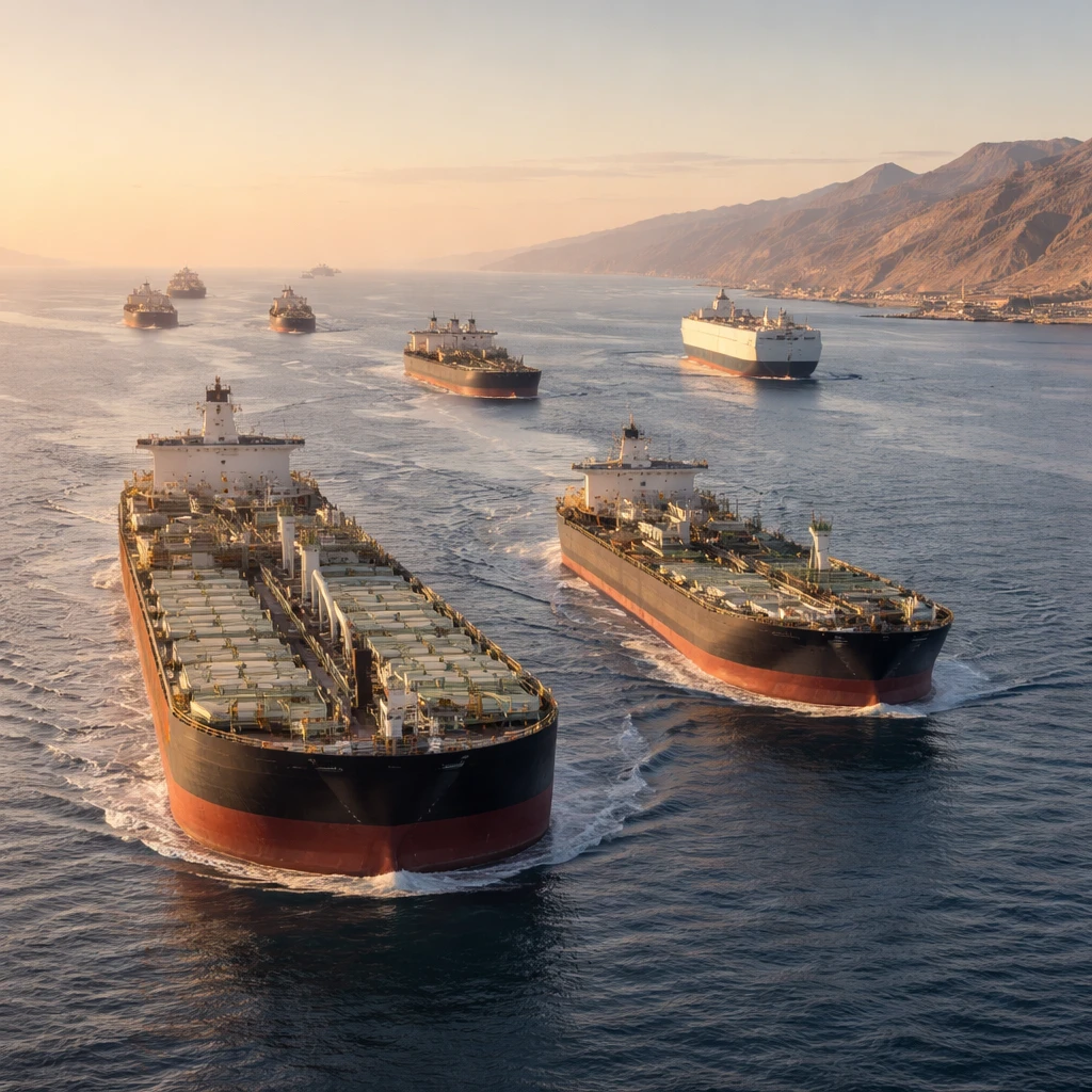 Eight Mitsui-Controlled Vessels Exit Strait of Hormuz via Route Close to Iran