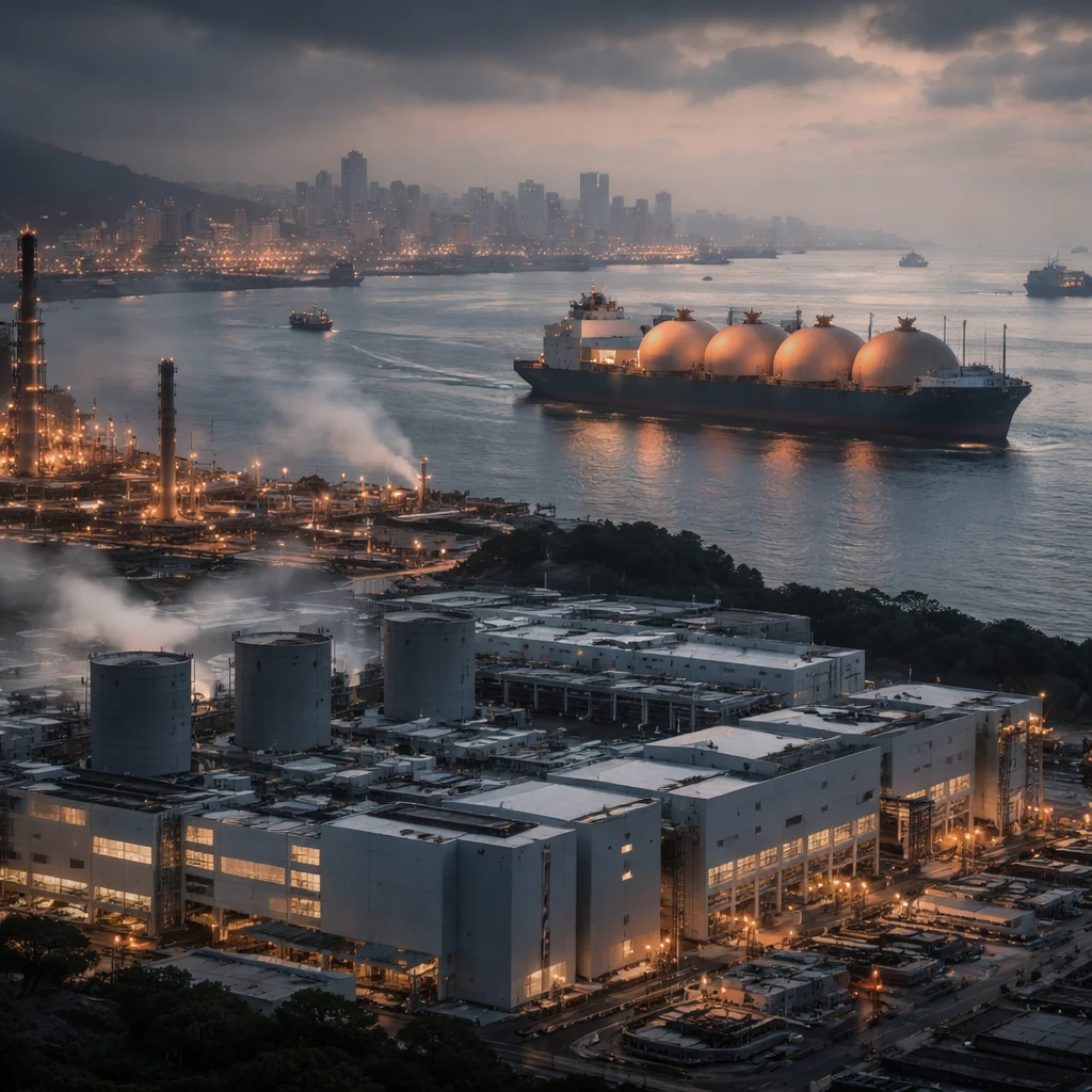 Morgan Stanley Flags 11-Day LNG Buffer in Taiwan as a Critical Threat to Chip Production