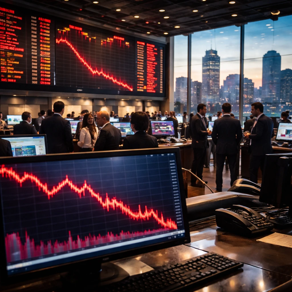 Mexican equities slip as S&P/BMV IPC drops 1.40% on broad sector weakness