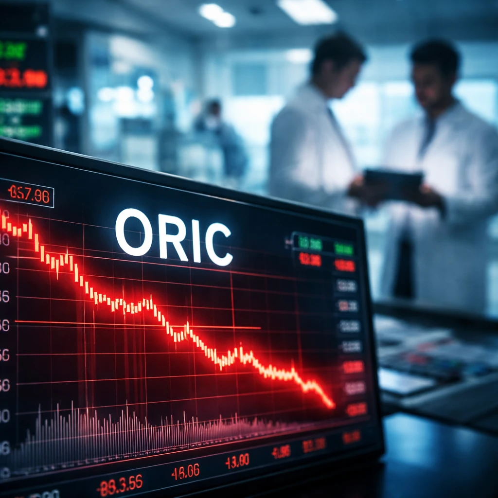 Oric Pharmaceuticals Shares Drop After Ipsen Withdraws Tazverik