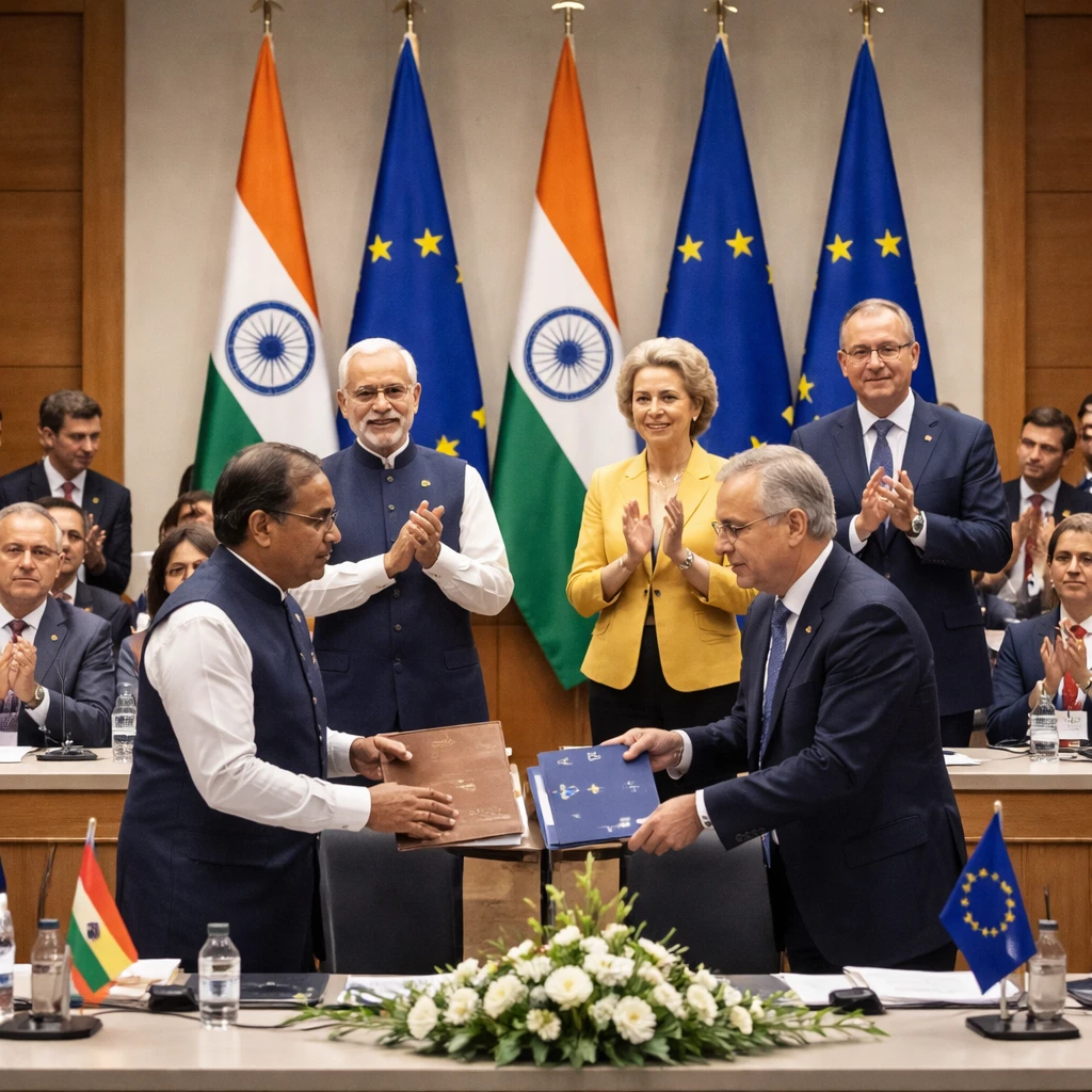 India and EU Conclude Two-Decade Talks with Landmark Free Trade Agreement