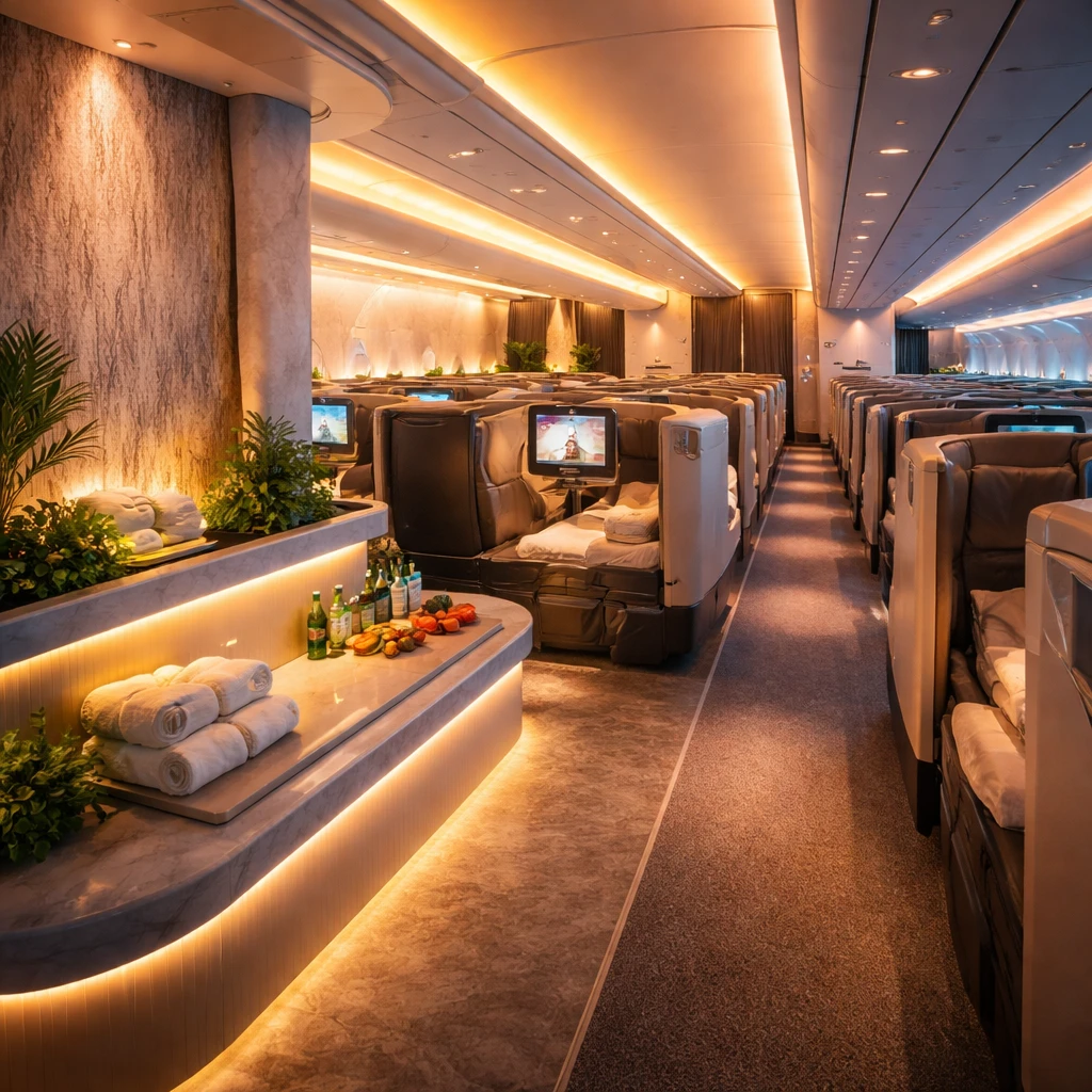 Qantas’ 20-hour gamble: engineering comfort with light, meals and cabin design