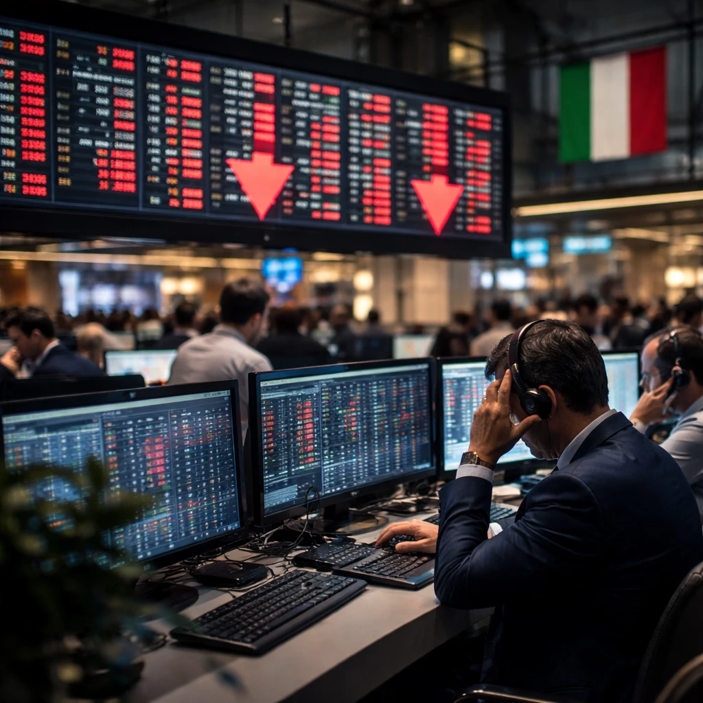 Milan Stocks Slip as Technology, Oil & Gas and Industrials Lead Declines