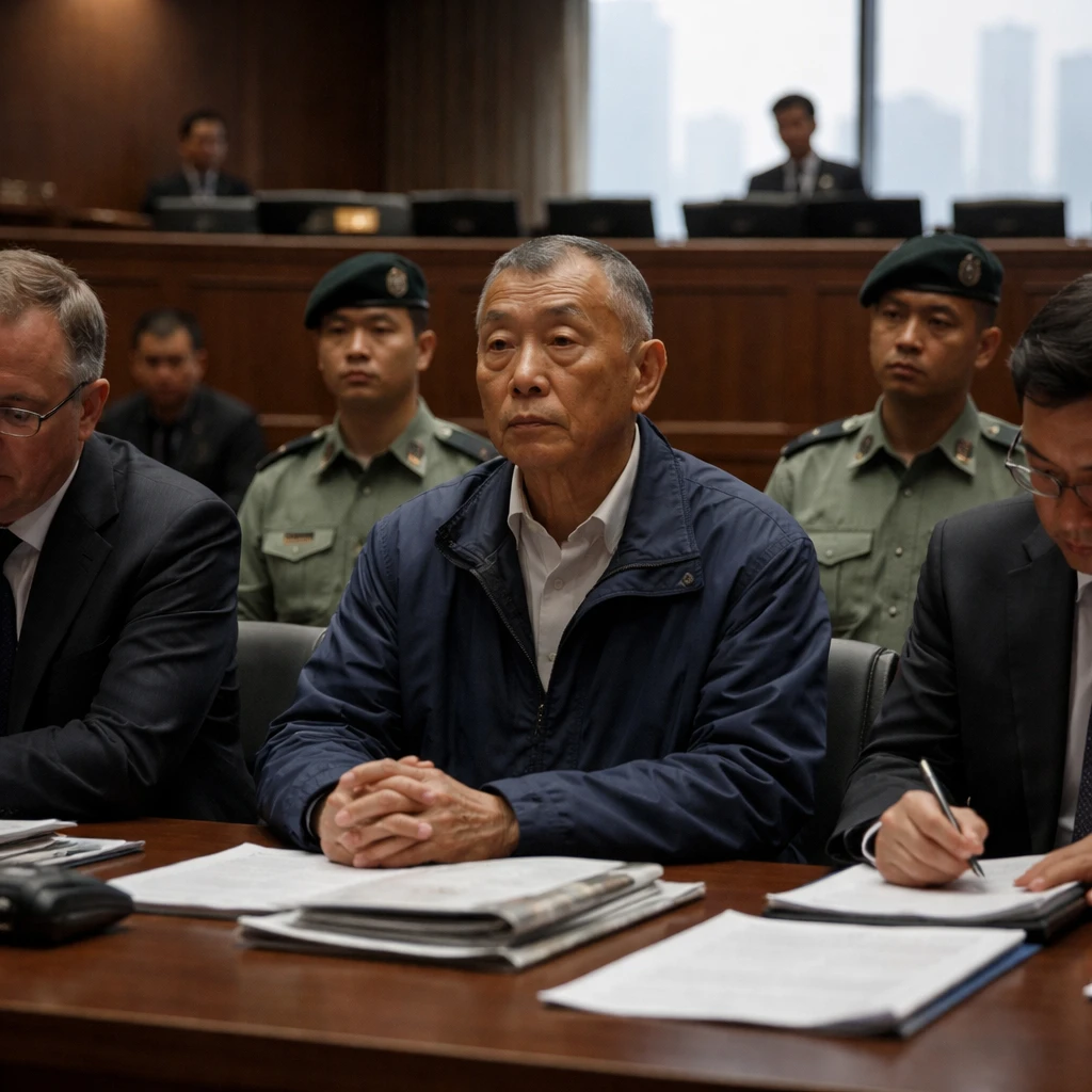 Hong Kong Media Founder Given 20-Year Prison Term in National Security Case