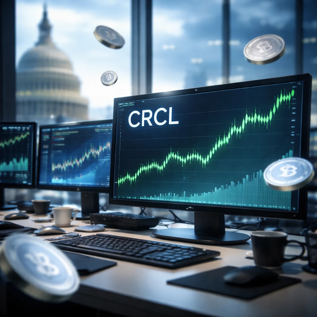 Circle Internet Shares Jump After Bipartisan Stablecoin Yield Compromise