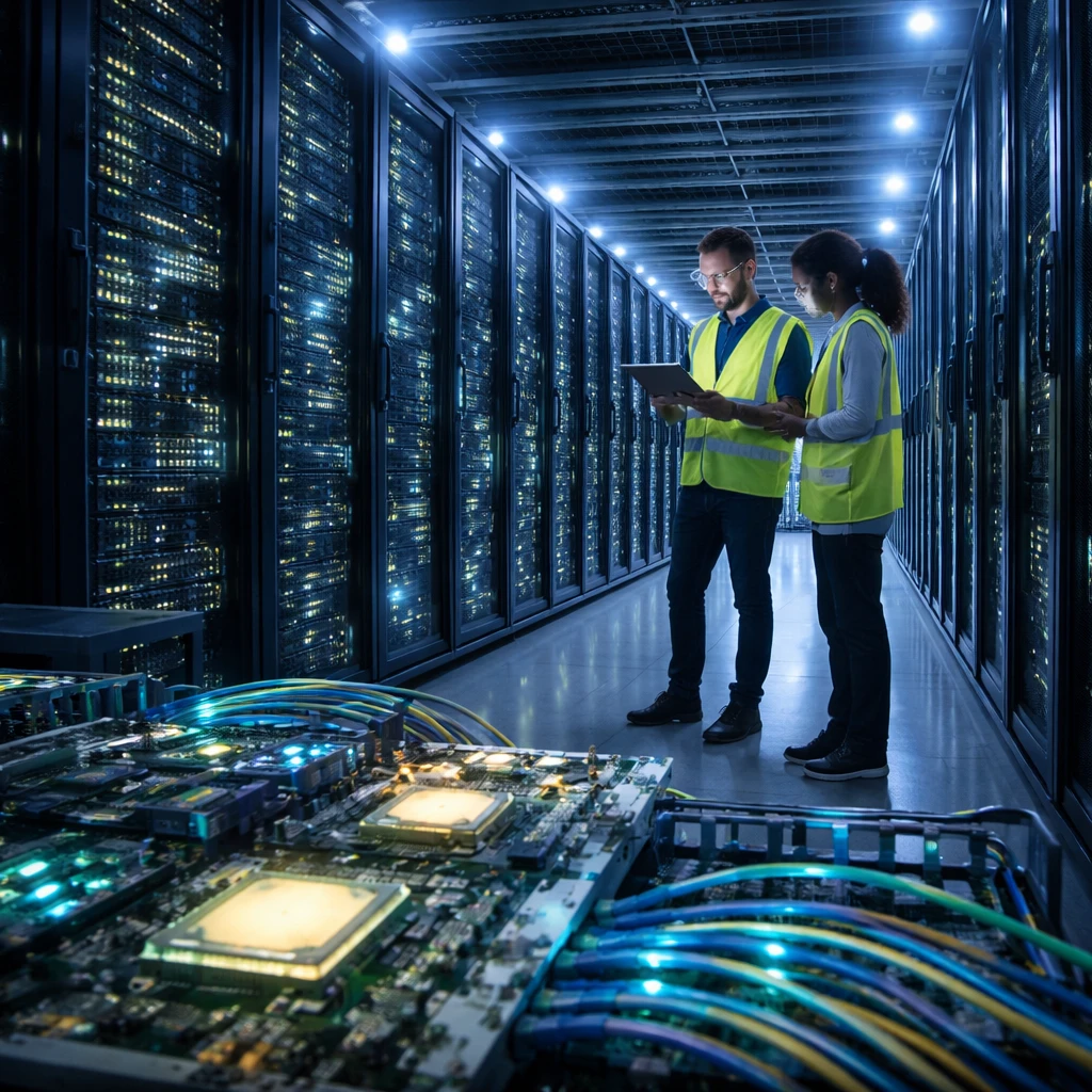 When the Market Turns to Shovels: AI Buildout Drives Rotation into Infrastructure Names