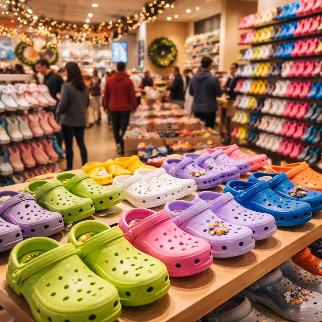 Crocs rallies 20% after management raises 2026 earnings outlook and posts Q4 beat