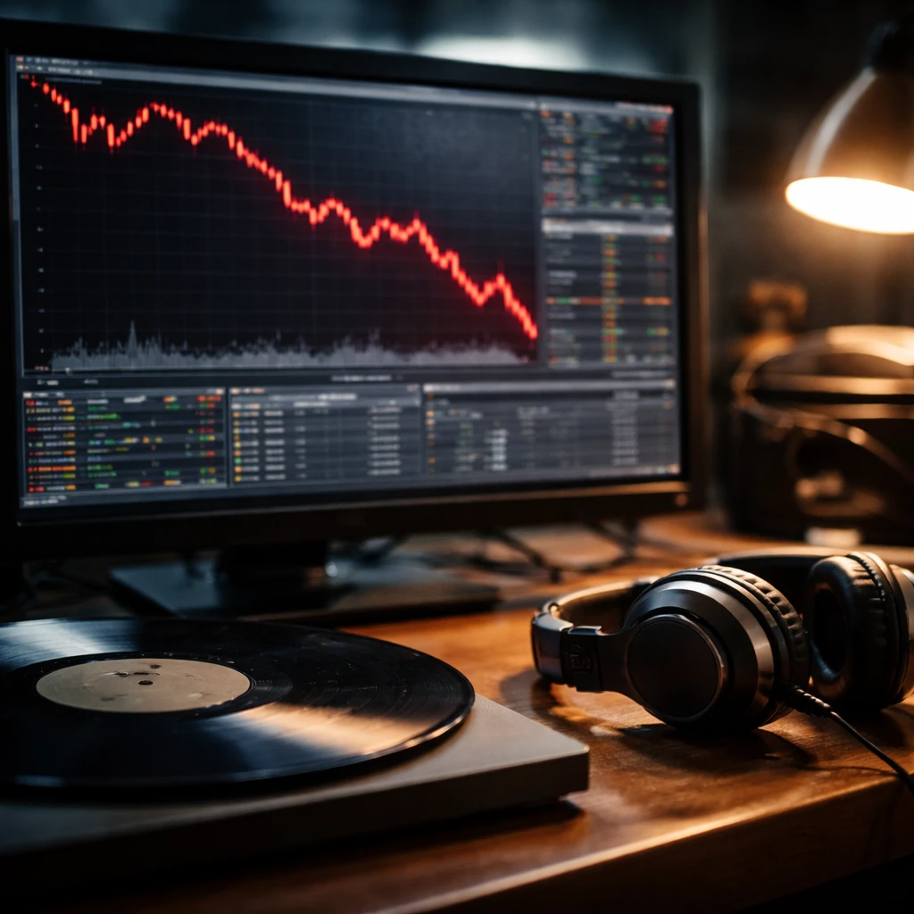 Warner Music Shares Slide After Dividend Distribution, Technical Support Breach Weighs