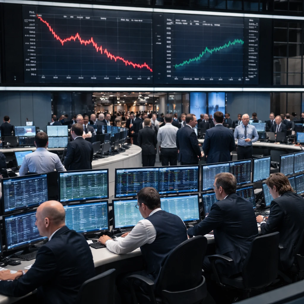 Frankfurt closes mixed as gains in tech and finance offset losses in utilities and retail