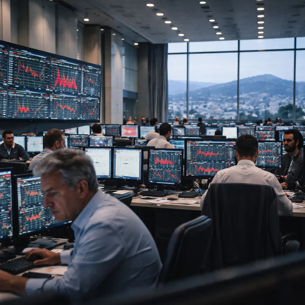 Athens bourse closes lower as banking, telecoms and household names weigh on market