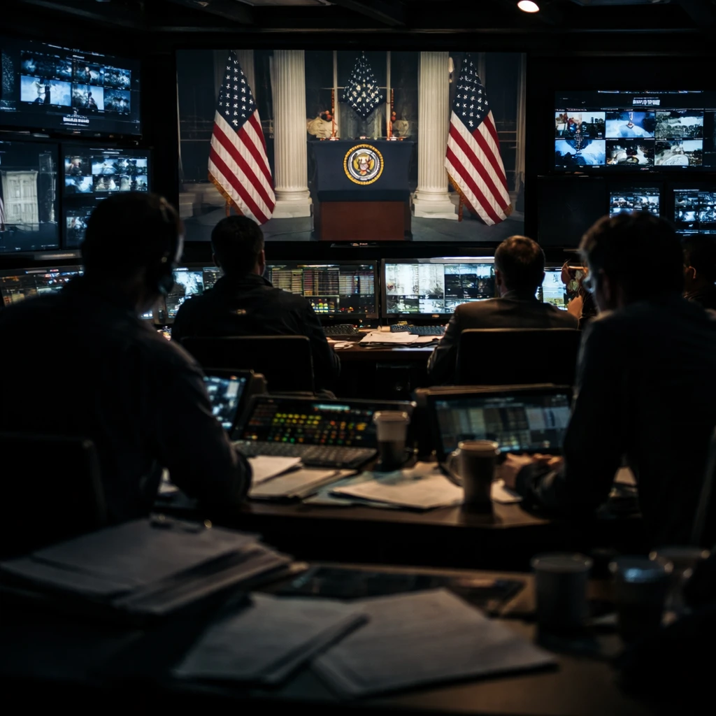 Networks Weigh Decision to Air Trump’s Primetime Address on Election Security