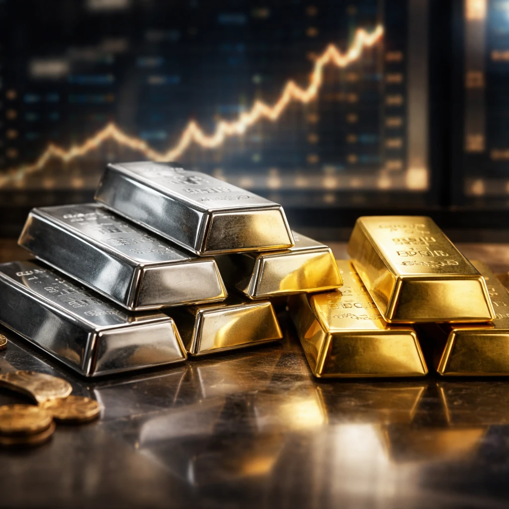 Silver Surpasses $100 an Ounce as Gold Nears $5,000 Amid Rising Safe-Haven Demand