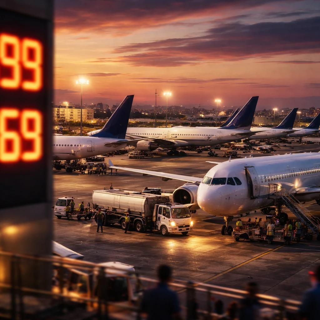 Airlines Face Earnings Crosswinds as Fuel Spike Forces Defensive Posture