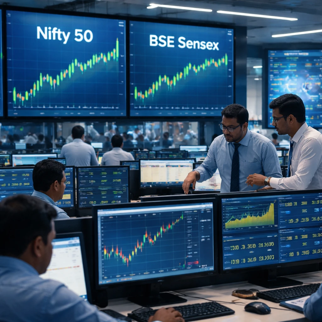 Indian Equities Close Higher as Auto, Oil & Gas and PSUs Lead Gains