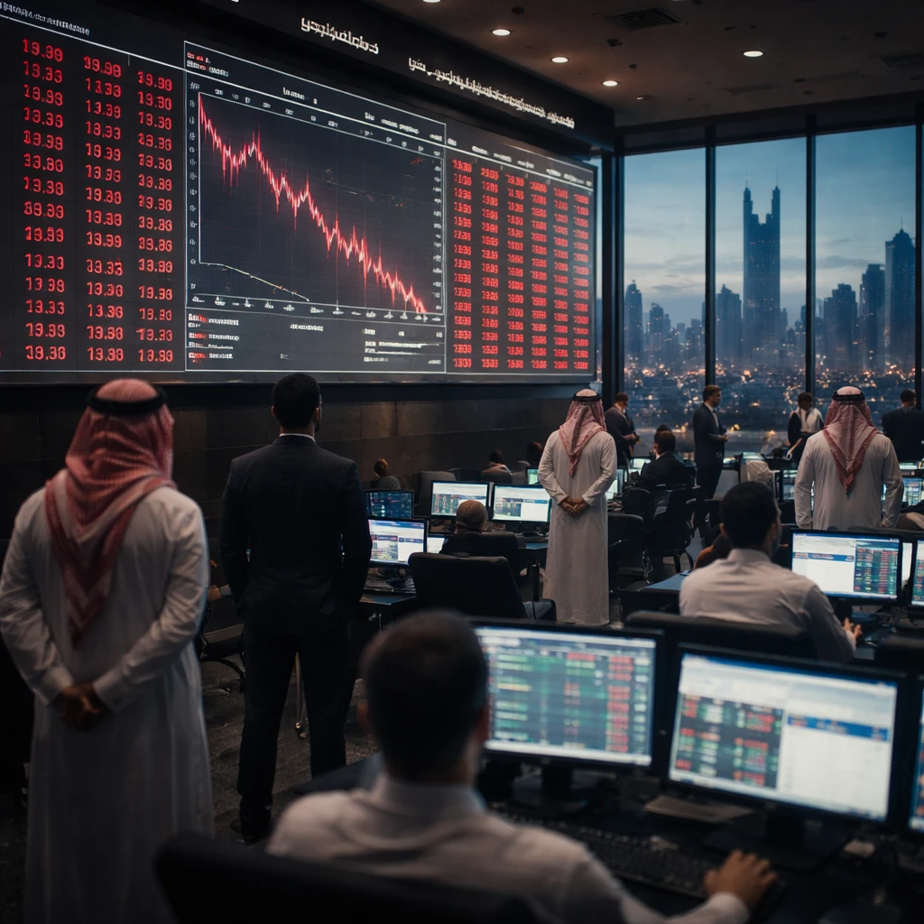 Saudi Stocks Retreat; Tadawul All Share Ends Day Down 0.71% at One-Month Low