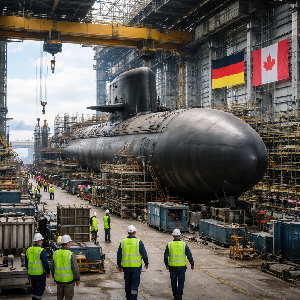 TKMS Shares Jump After Reports Name German-Norwegian Consortium as Preferred Bidder for Canadian Submarine Program
