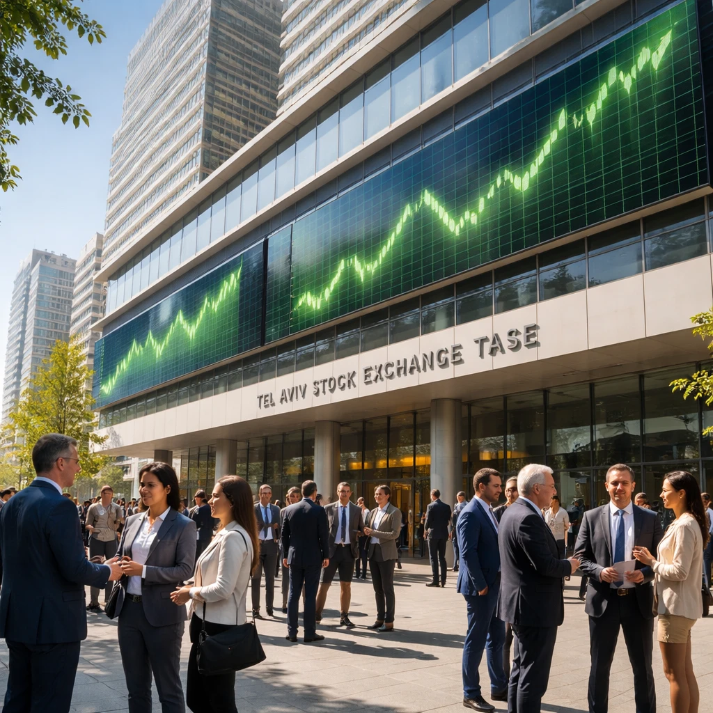 Israel's TA-35 Index Hits Record High Amid Gains in Insurance and Telecom Sectors