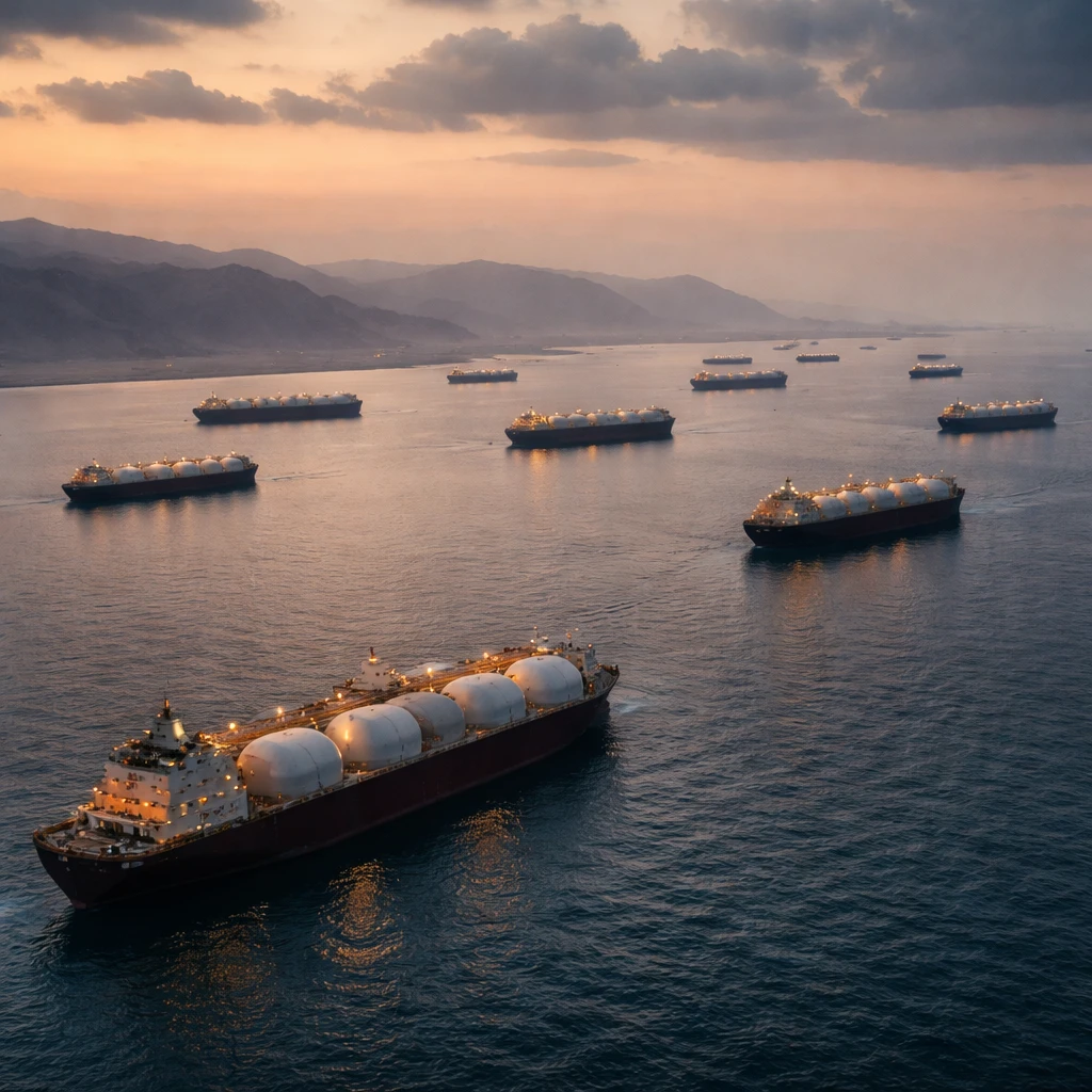 Global LNG Flows Disrupted as Iran Conflict Halts Strait of Hormuz Traffic