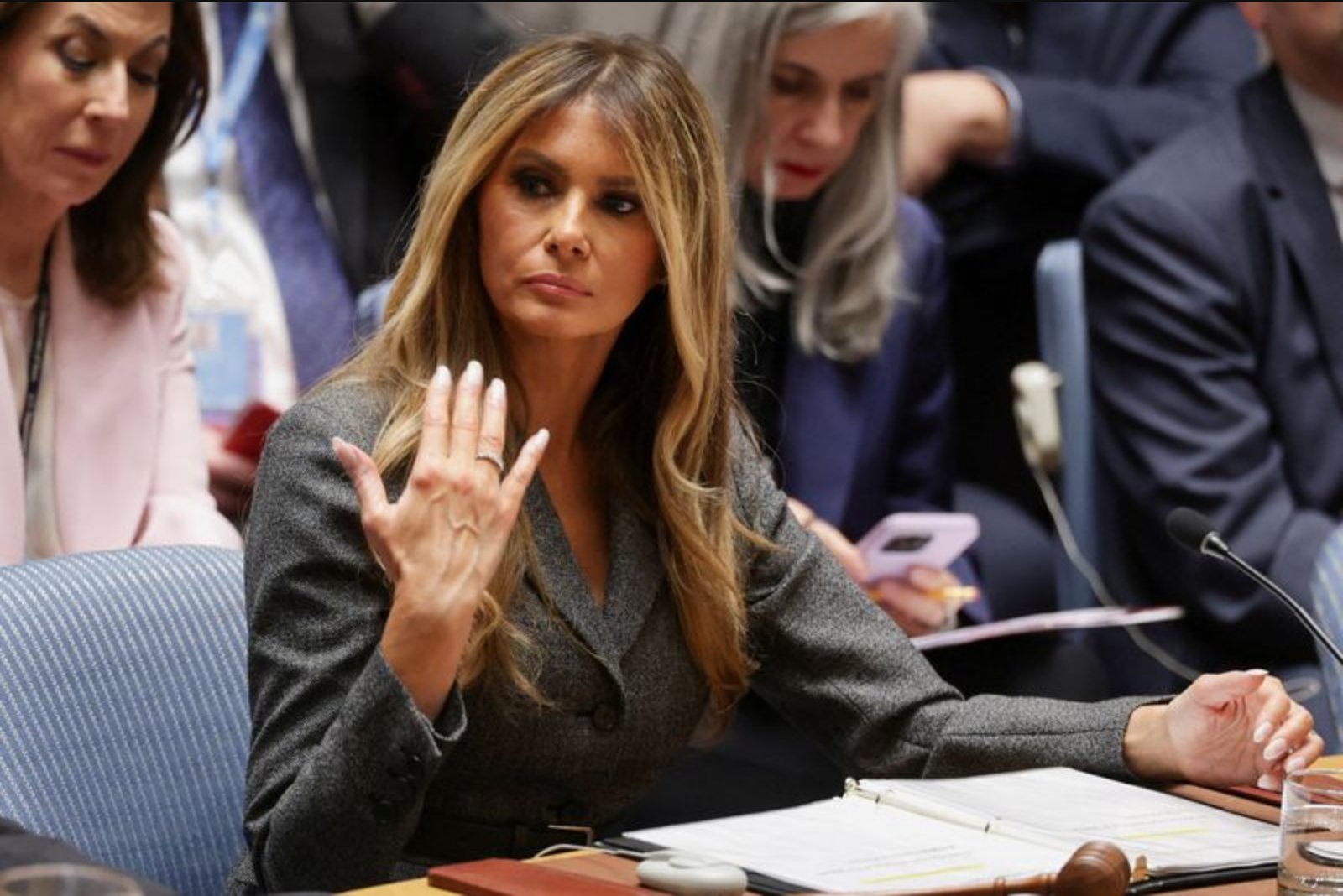 Melania Trump Leads U.N. Security Council Session on Children and Education Amid Regional Strikes