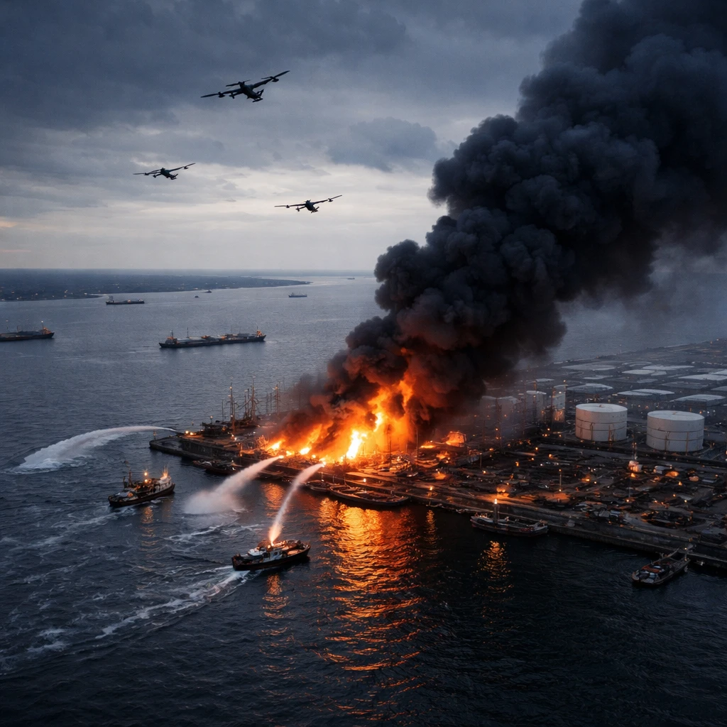 Ukrainian Drone Strikes Shut Down Baltic Oil Loadings, Hitting Russia’s Export Capacity