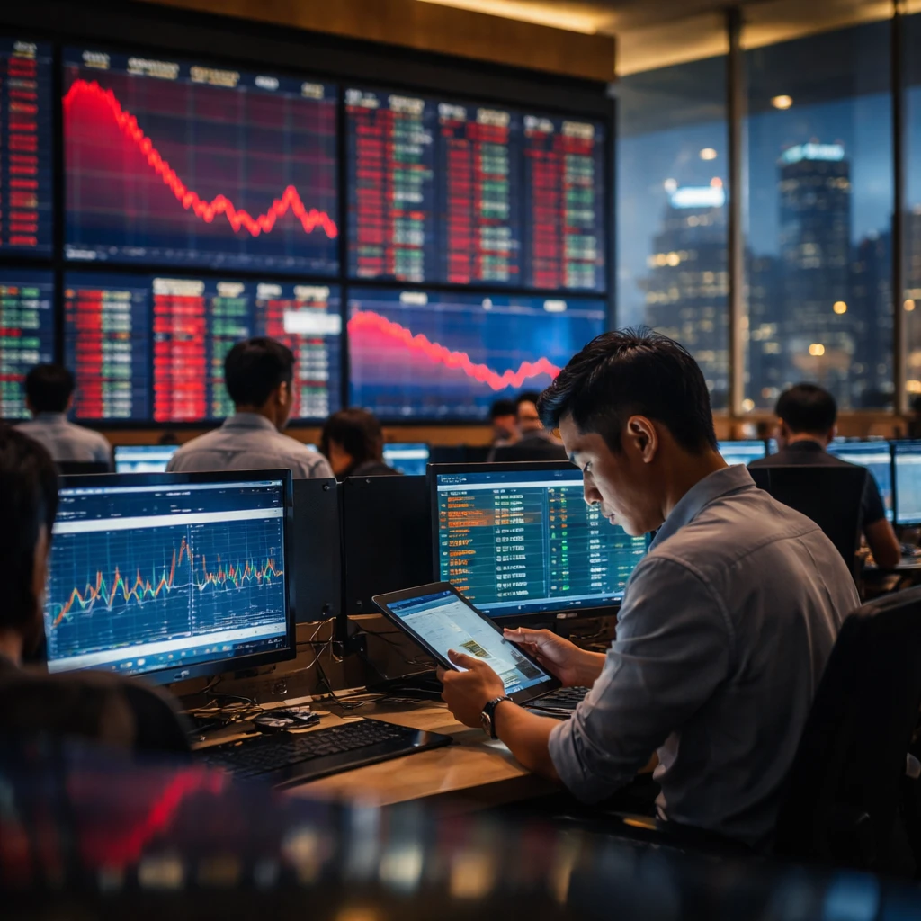 Jakarta Index Closes Lower as Financials, Agriculture and Basic Industry Drag Markets
