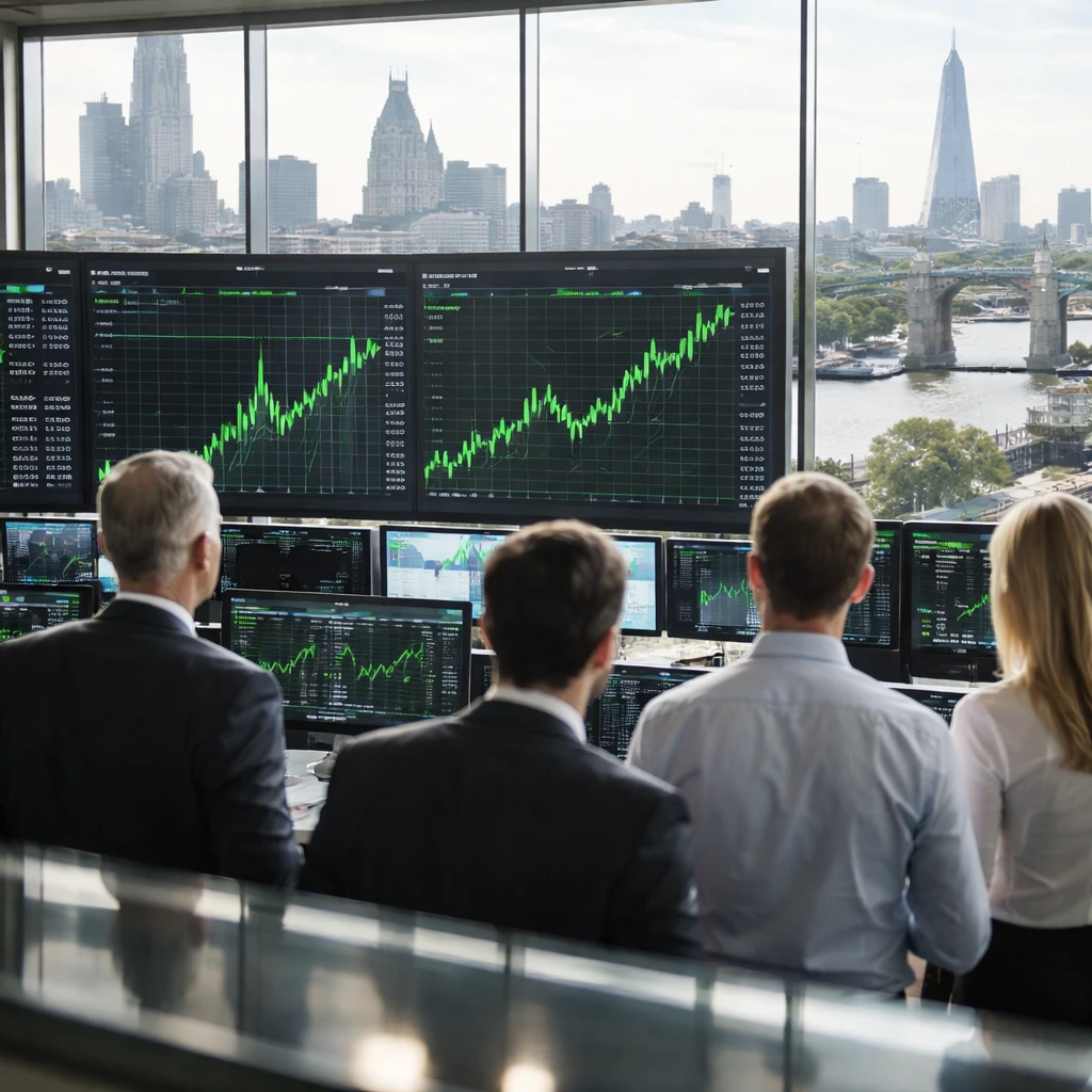 UK Stocks Tick Higher as Q1 GDP Surprises on the Upside and U.S.-China Summit Eases Sentiment