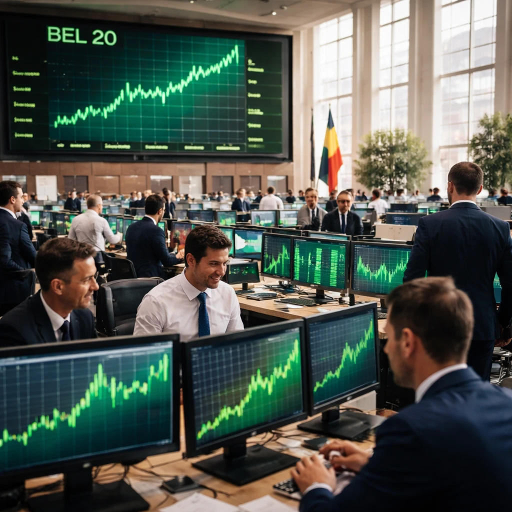 Belgian Stocks Close Higher; BEL 20 Advances 0.90%