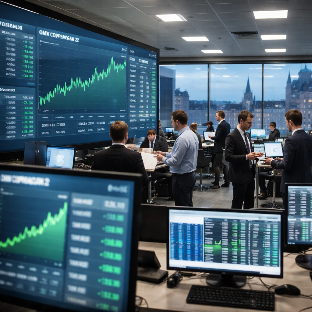 Copenhagen equities end higher as OMXC20 posts a 0.84% gain