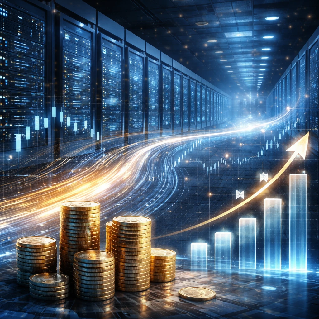 JPMorgan Sees AI Spending Burden Easing as Cash Flow Outpaces Capex