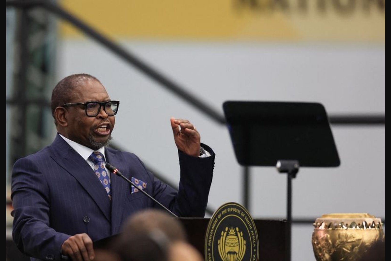 Godongwana Says Growth, Not Just Fiscal Targets, Is Key to Luring Investment to South Africa