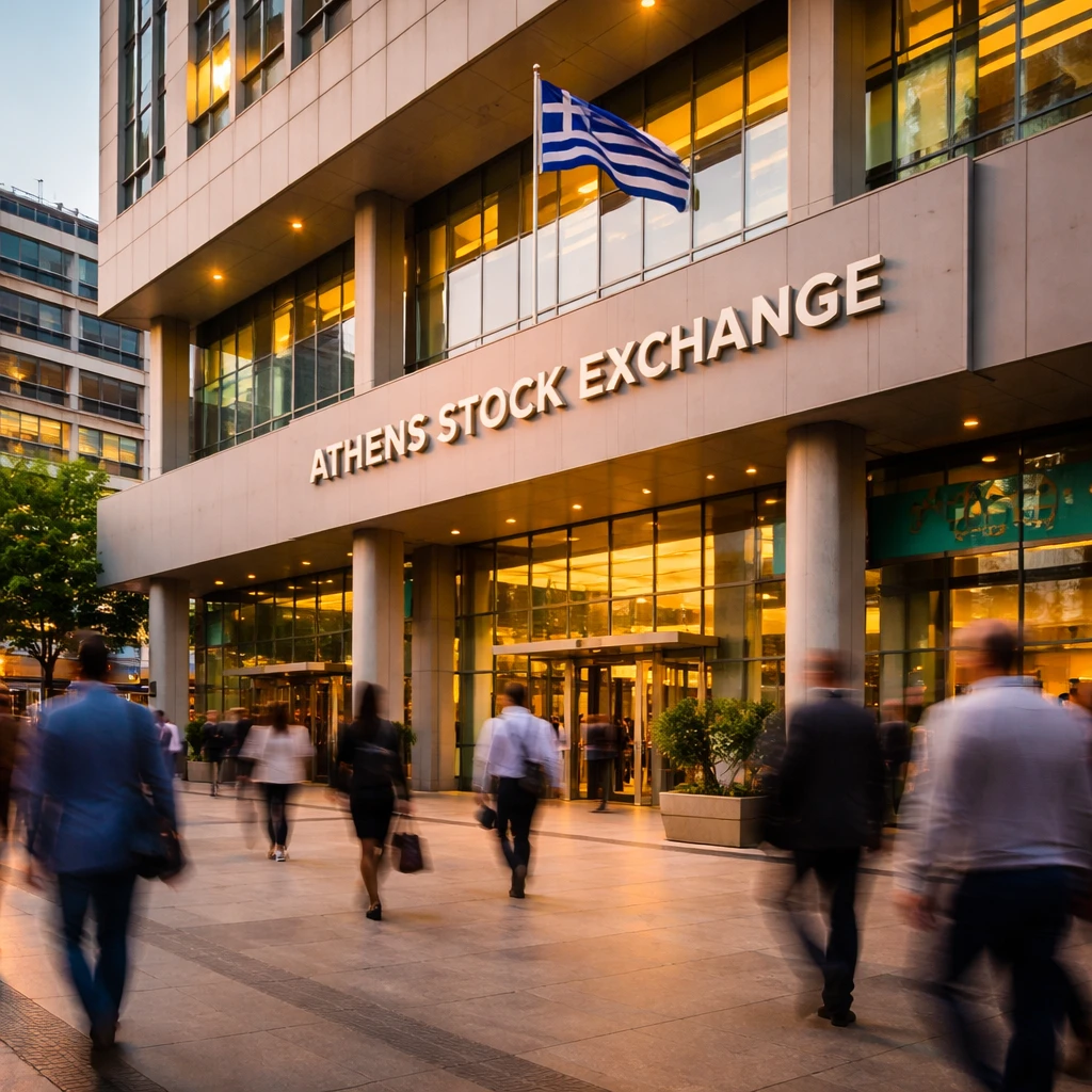 Athens Market Climbs to Five-Year Peak as Banking, Construction and Travel Stocks Lead