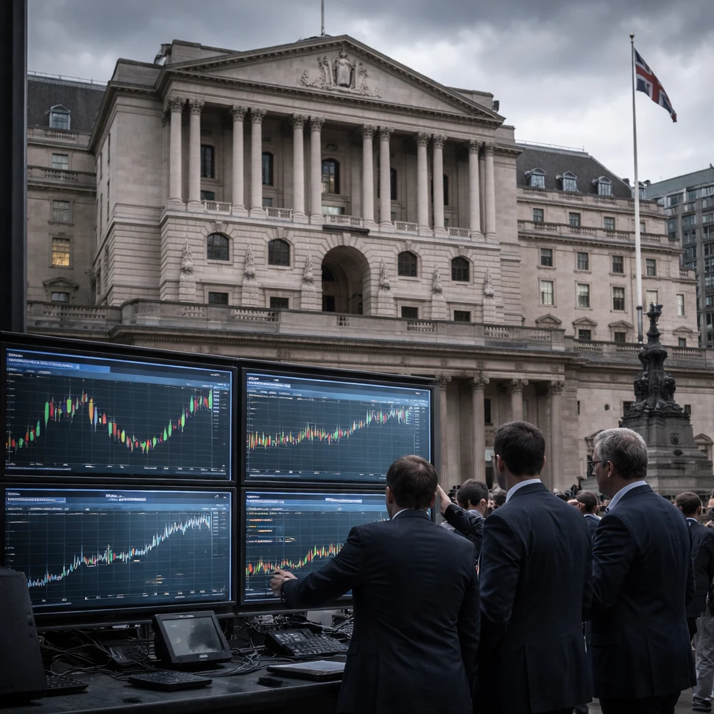 Bank of England Holds Rates at 3.75% as Split on Further Tightening Widens