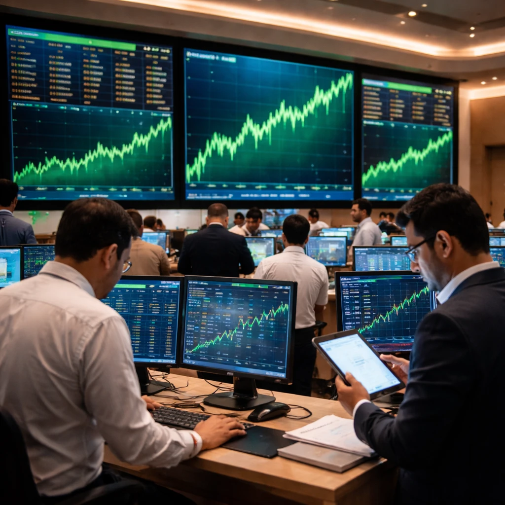 Nifty Climbs to One-Month High as IT and Consumer Durables Stocks Lead Gains