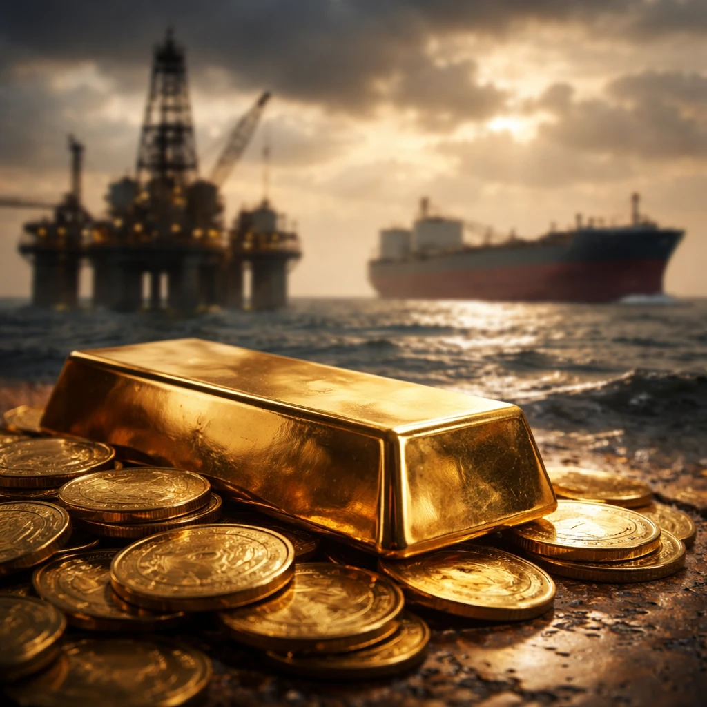 Gold Retreats as Oil-Driven Inflation Fears Keep Fed Policy in Focus