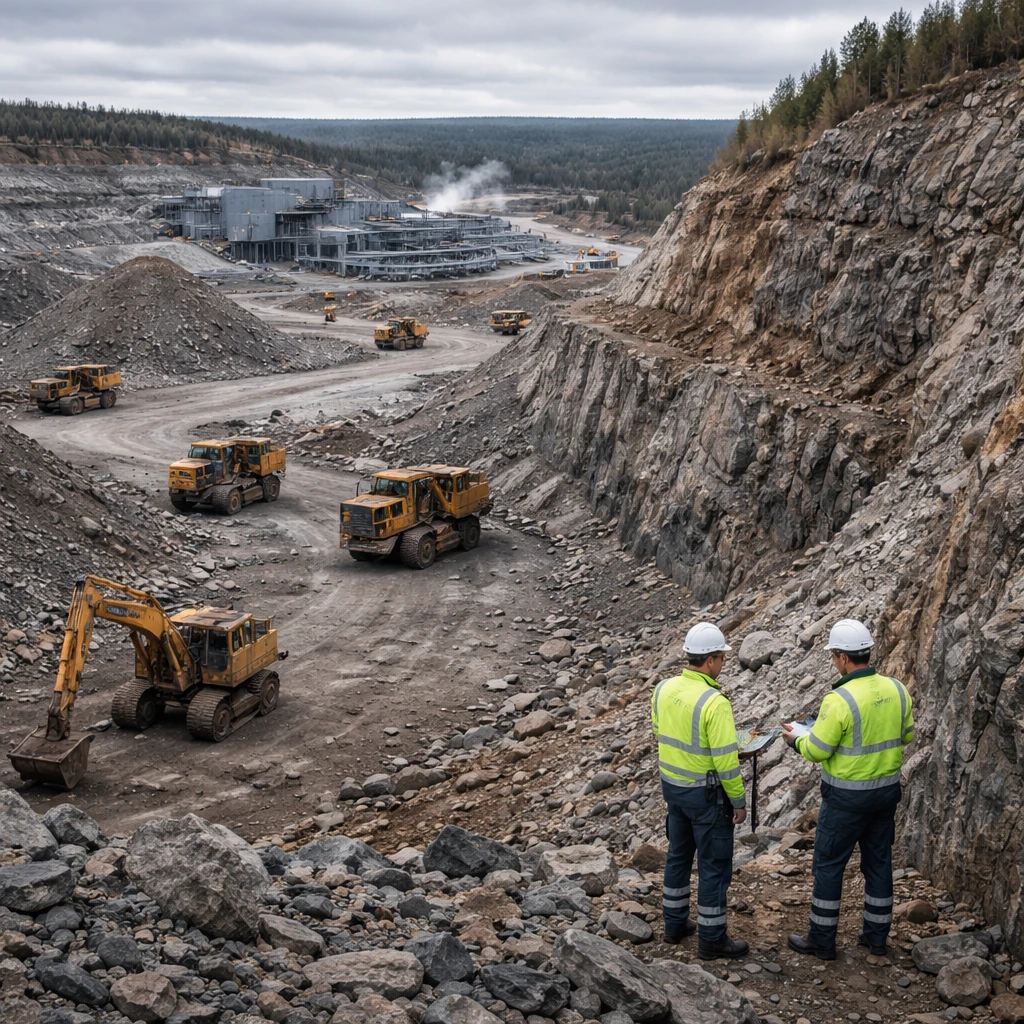 Agnico Eagle Lowers 2026 Gold Target After Barnat Pit Wall Movement
