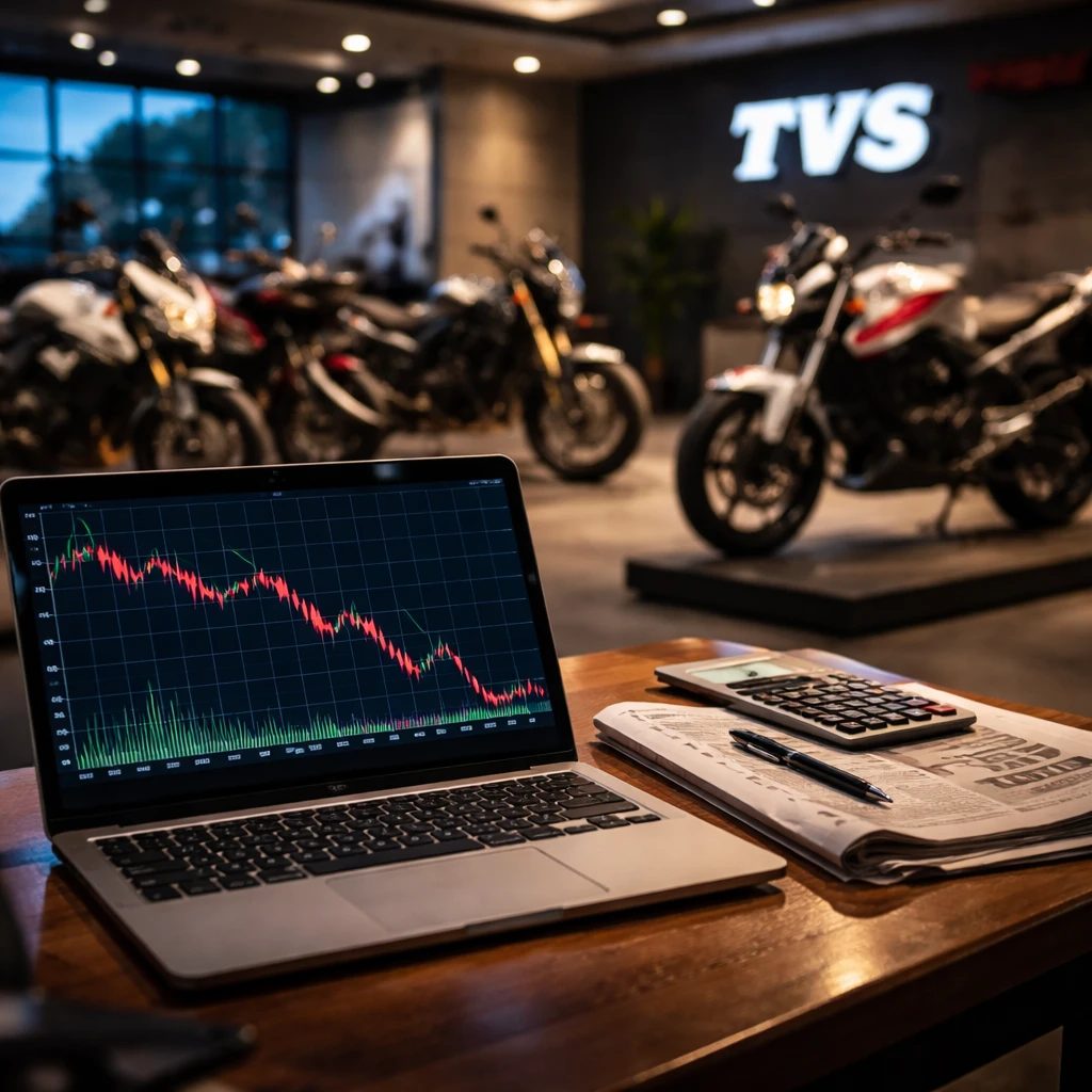 TVS Motor Shares Slip After Q4 Results Reveal Rising Costs Despite Profit Gain