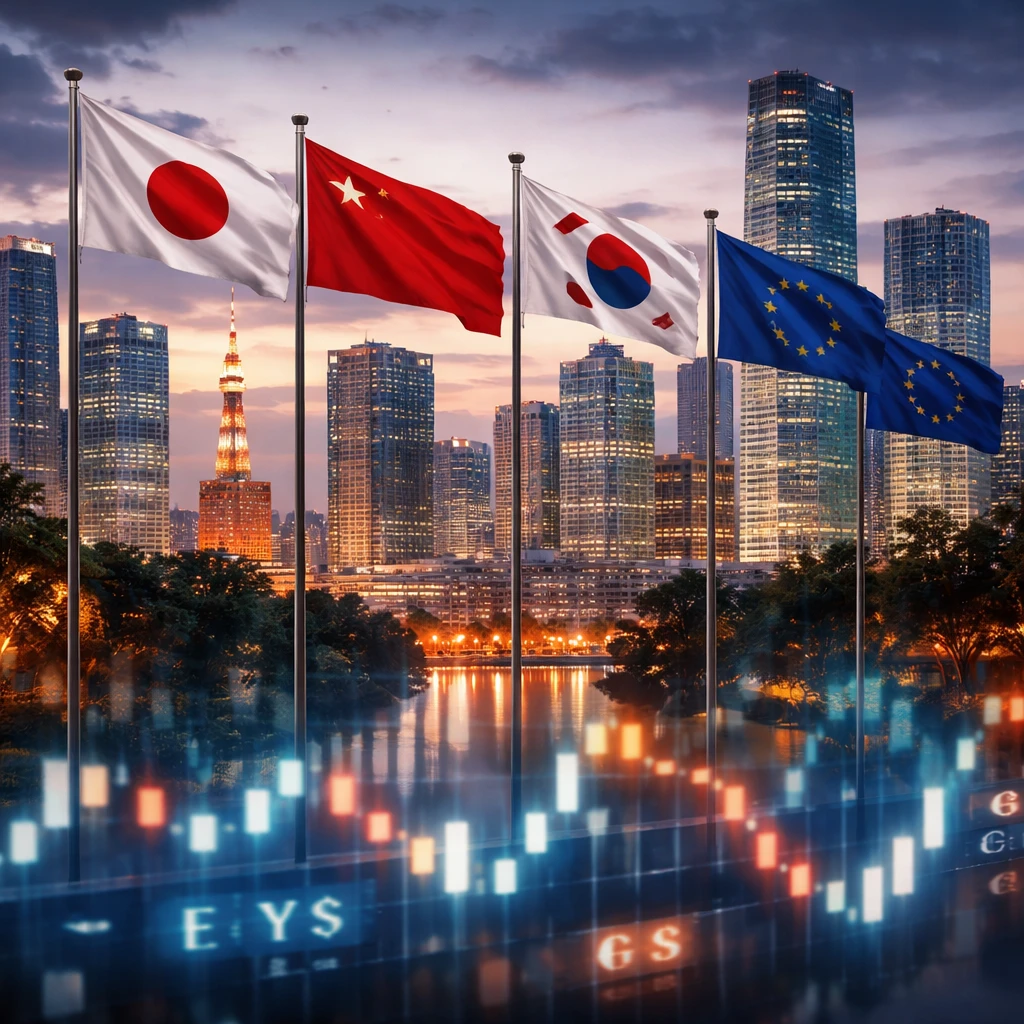 Asian Currencies Remain Steady as Dollar Declines Amid Greenland Tariff Tensions